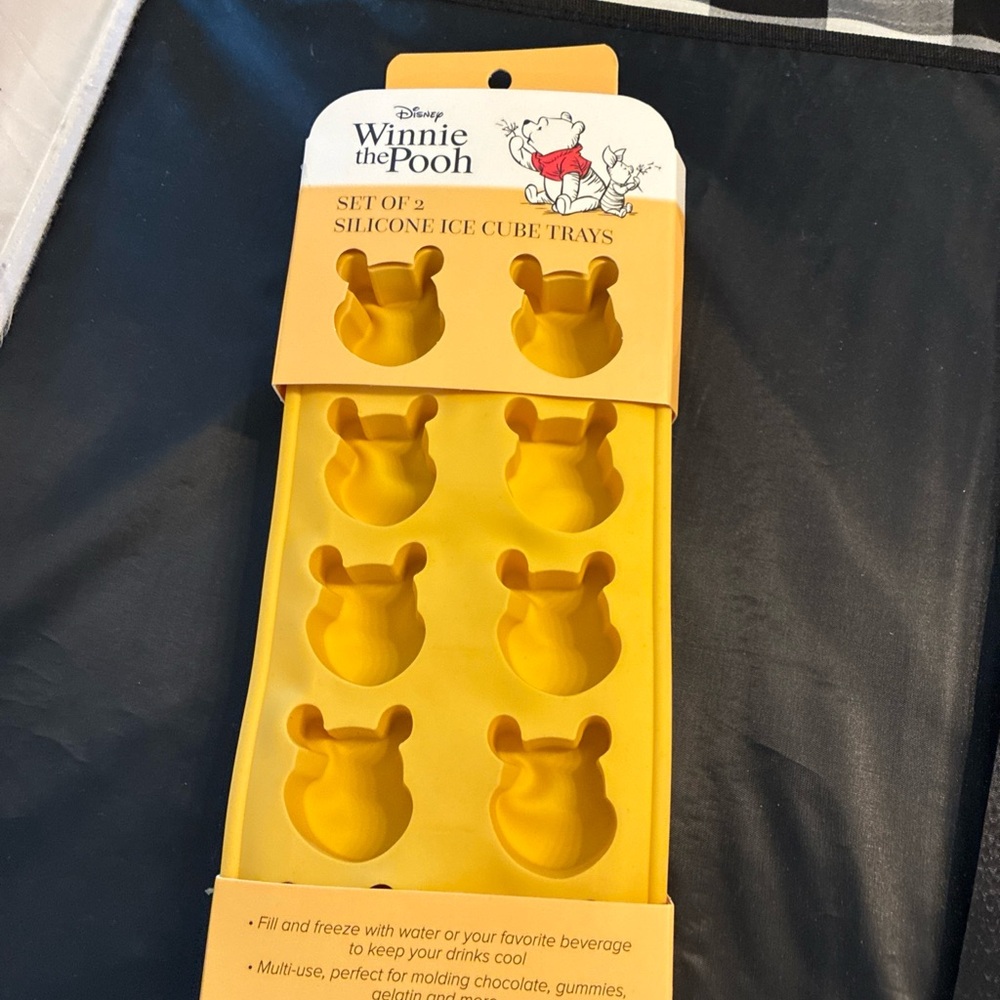 Disney Winnie the Pooh Yellow Silicone Molds